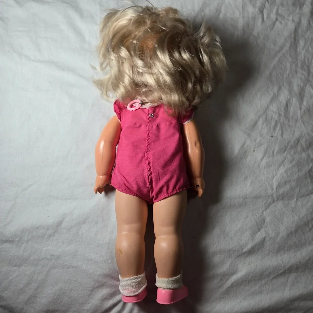 Mattel Chatty Patty Doll Talking Toy Pink Outfit Blonde 16